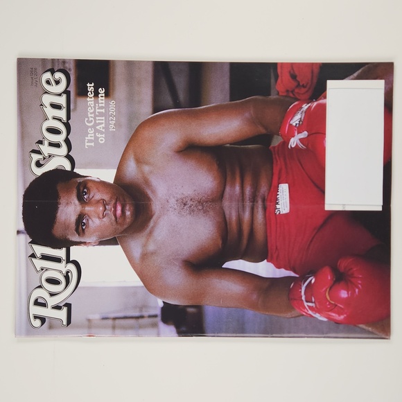 MUHAMMED ALI ROLLING STONE ISSUE 1264, July 1, 2016, The G.O.A.T. 1942=2016 - Picture 3 of 17